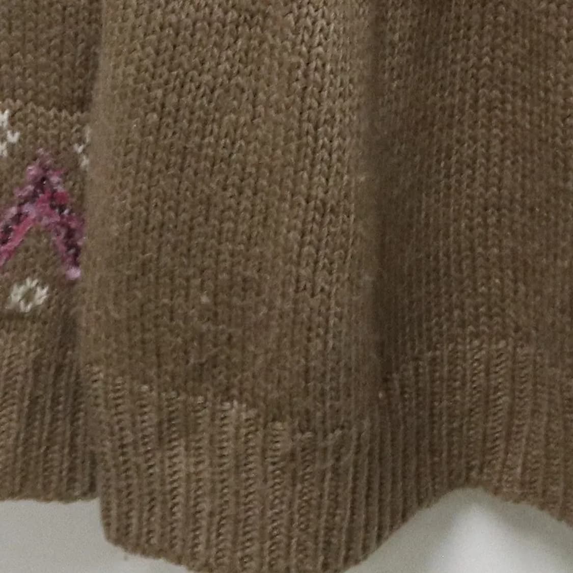 니코앤드 브라운 눈꽃 패턴 니트 60809 상품이미지6