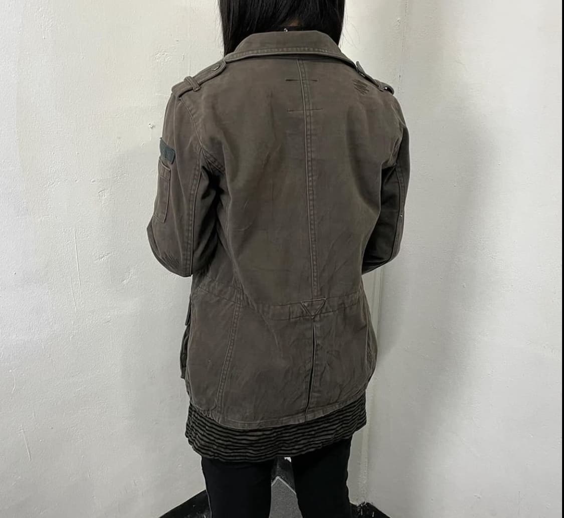 Military gimmick multi pocket jacket 상품이미지2