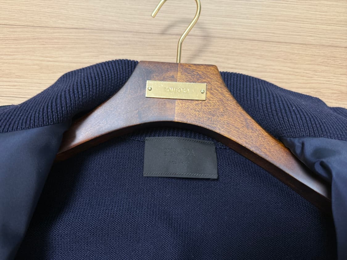 신형 프라다 리나일론 니트 패딩 집업  상품이미지6