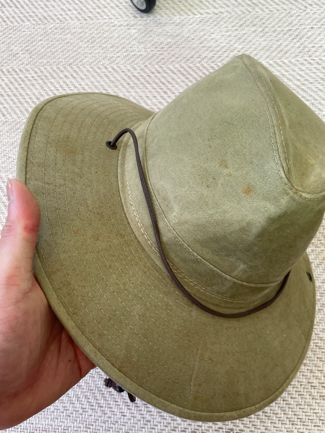 헨스첼  usa 카우보이 필드 브림 햇 상품이미지9