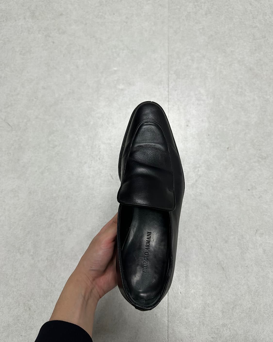 조르지오 알마니 레더 로퍼 상품이미지6