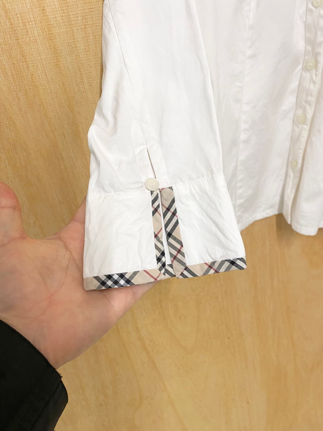 BURBERRY white shirt 버버리 블루라벨 화이트 셔츠 상품이미지6