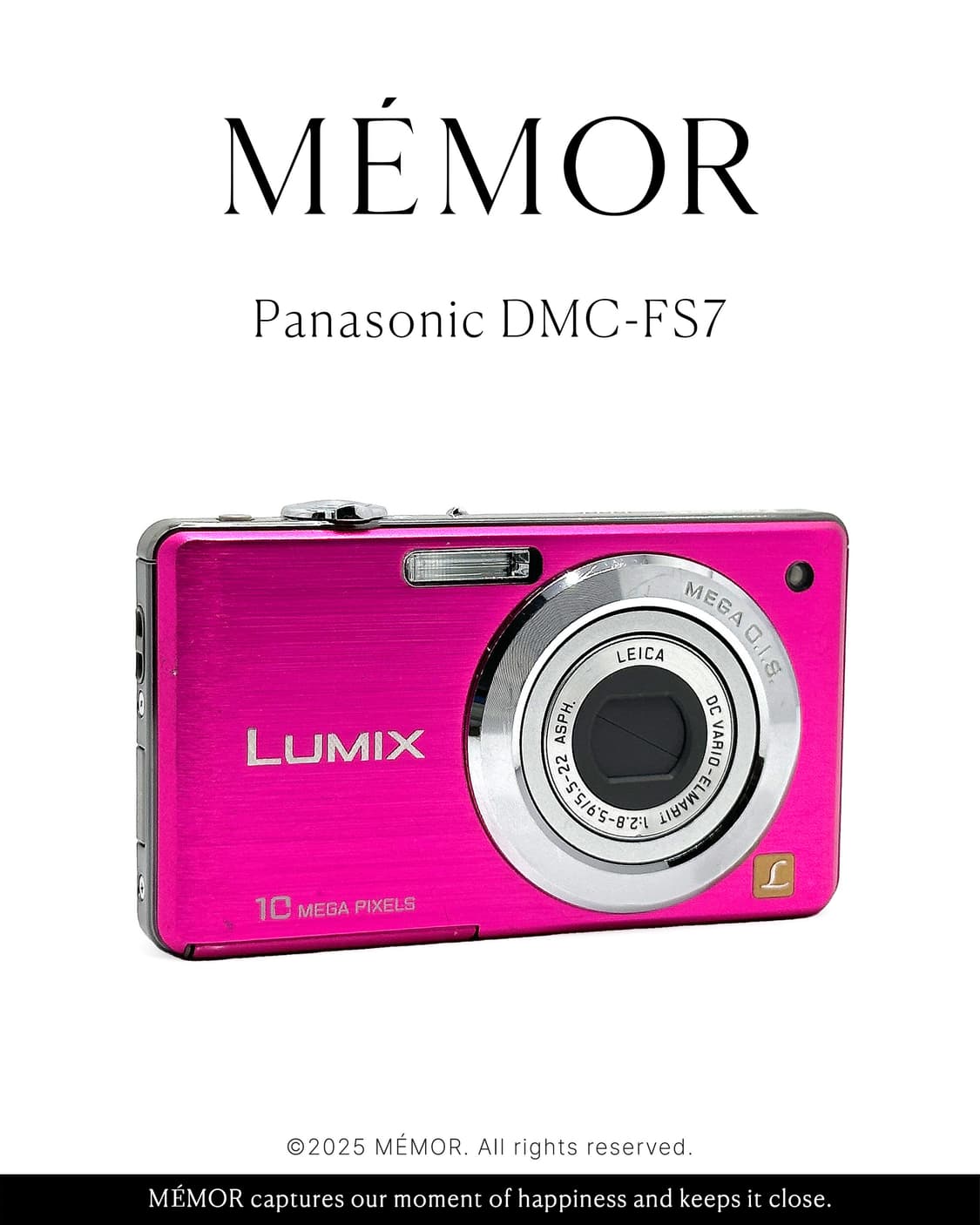 뽀용작례/라이카렌즈탑재💗Panasonic DMC-FS7 파나소닉 디카 상품이미지2