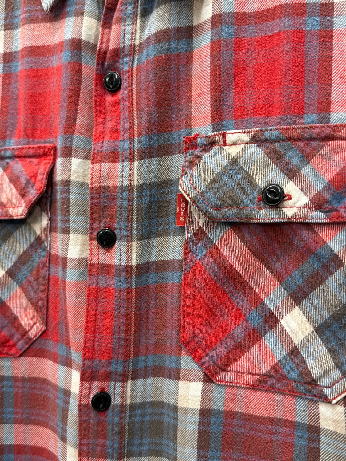 Levi's Red Tab Plaid Shirt 상품이미지4