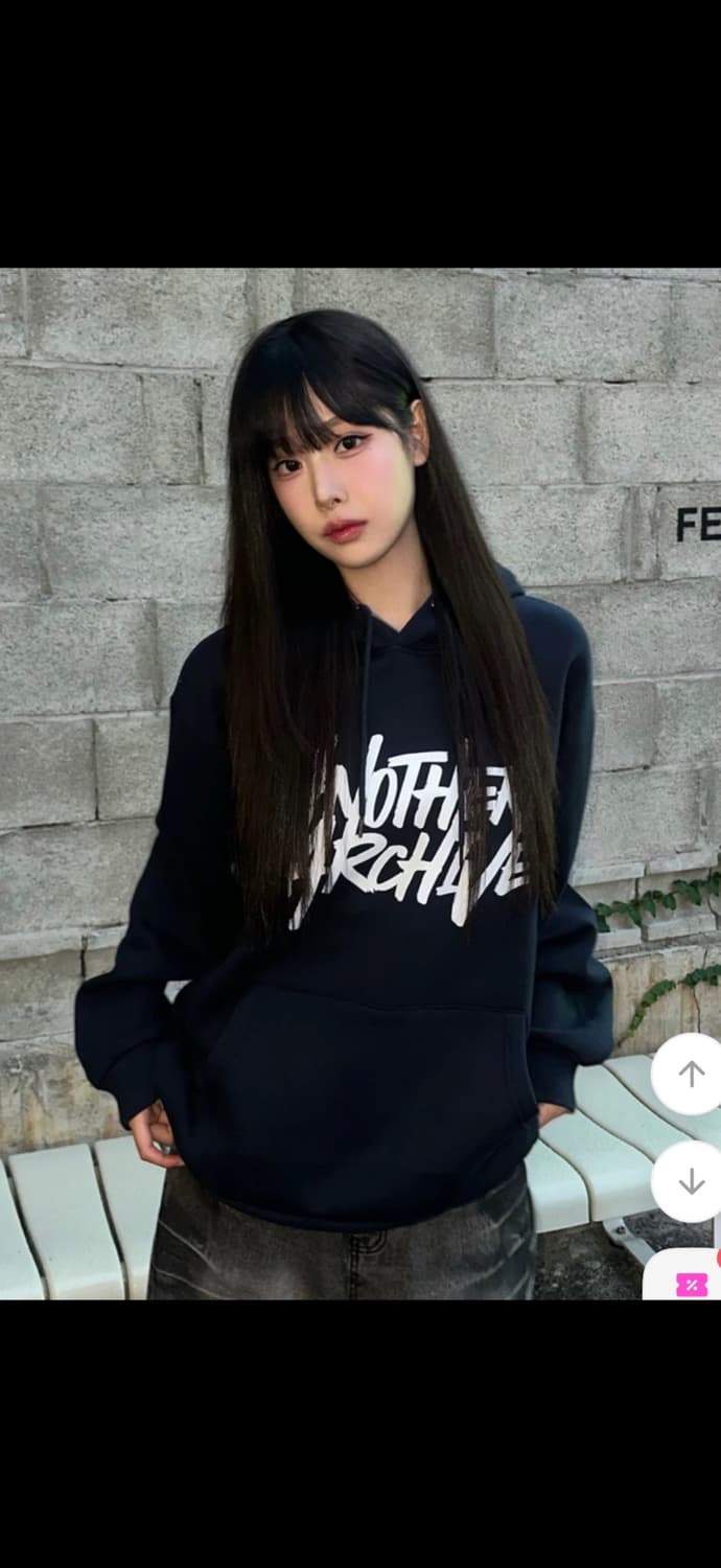 어나더아카이브 그래피티 후드티 상품이미지2