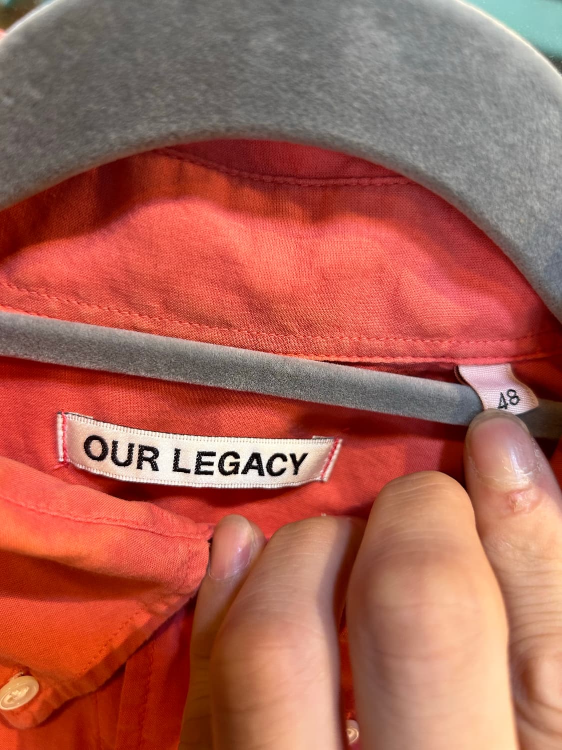 오라리 버라우드BD셔츠 48size 상품이미지5