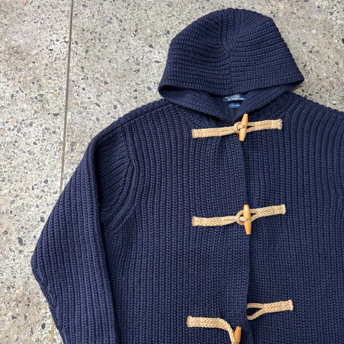 [L~XL] Polo 폴로 랄프로렌 니트 더플 코트 상품이미지4