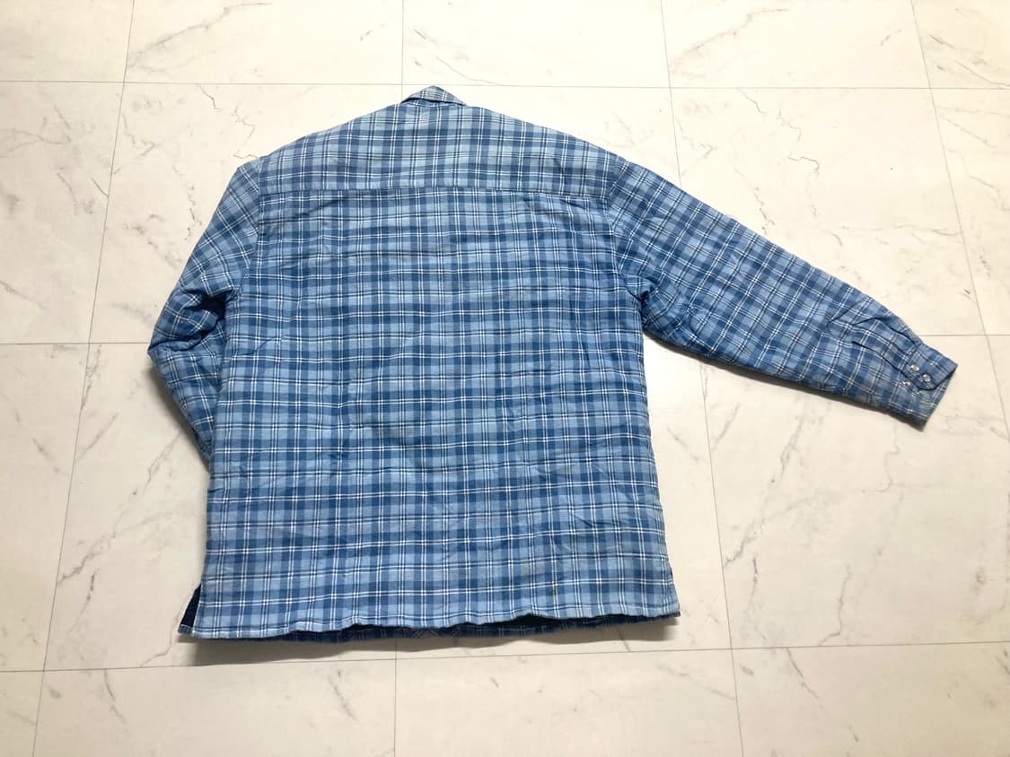 90s 스톰마스터 퀼팅 안감 셔츠 자켓 105-110 상품이미지2