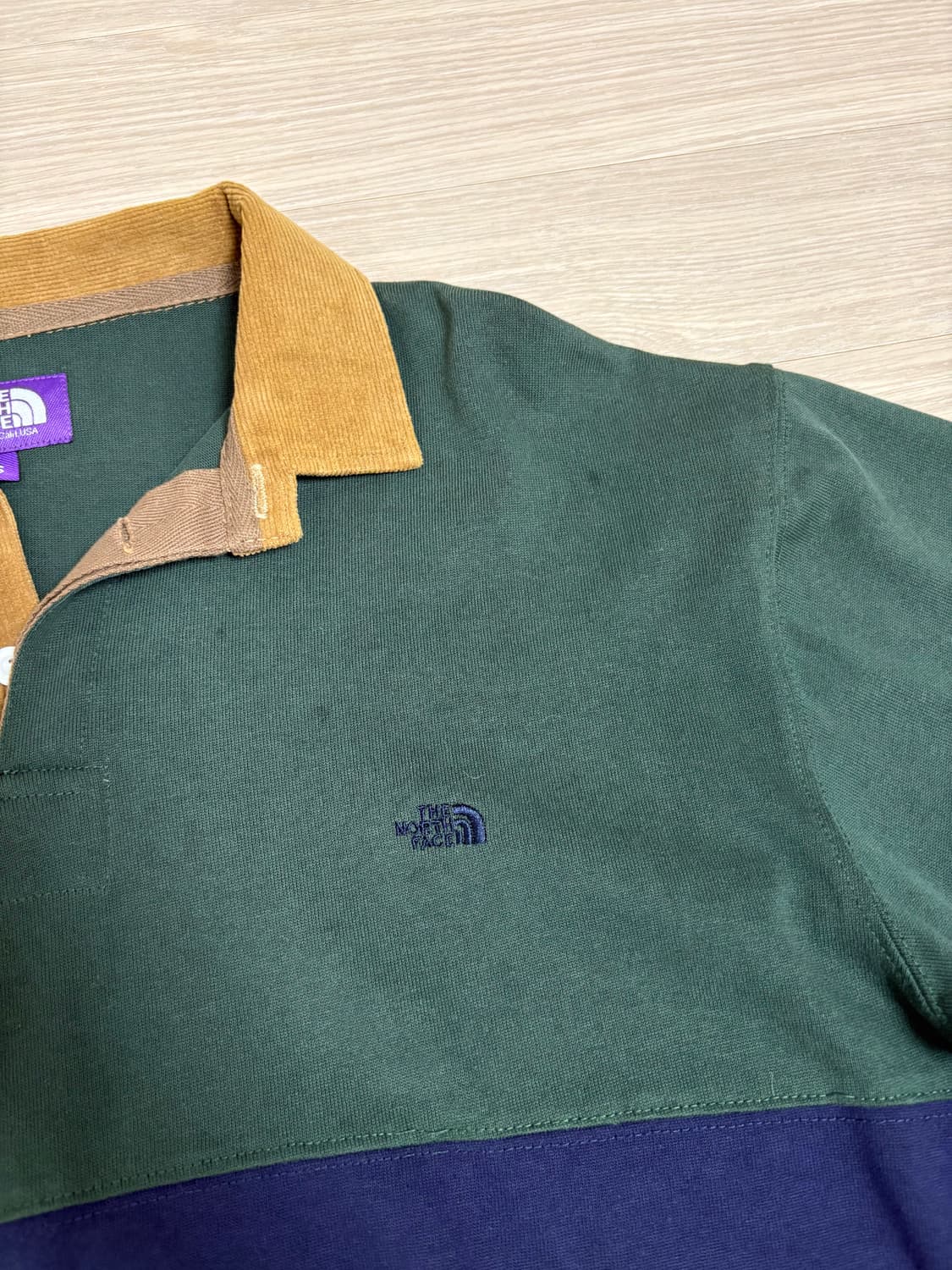 노스페이스퍼플라벨 럭비 카라티 상품이미지2