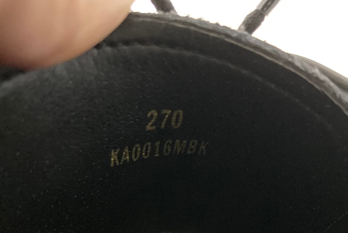 금강제화 킨록앤더슨 윙팁구두 270 판매 상품이미지8