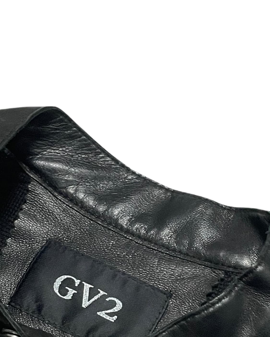 Gv2 leather mix knit zip up  상품이미지7