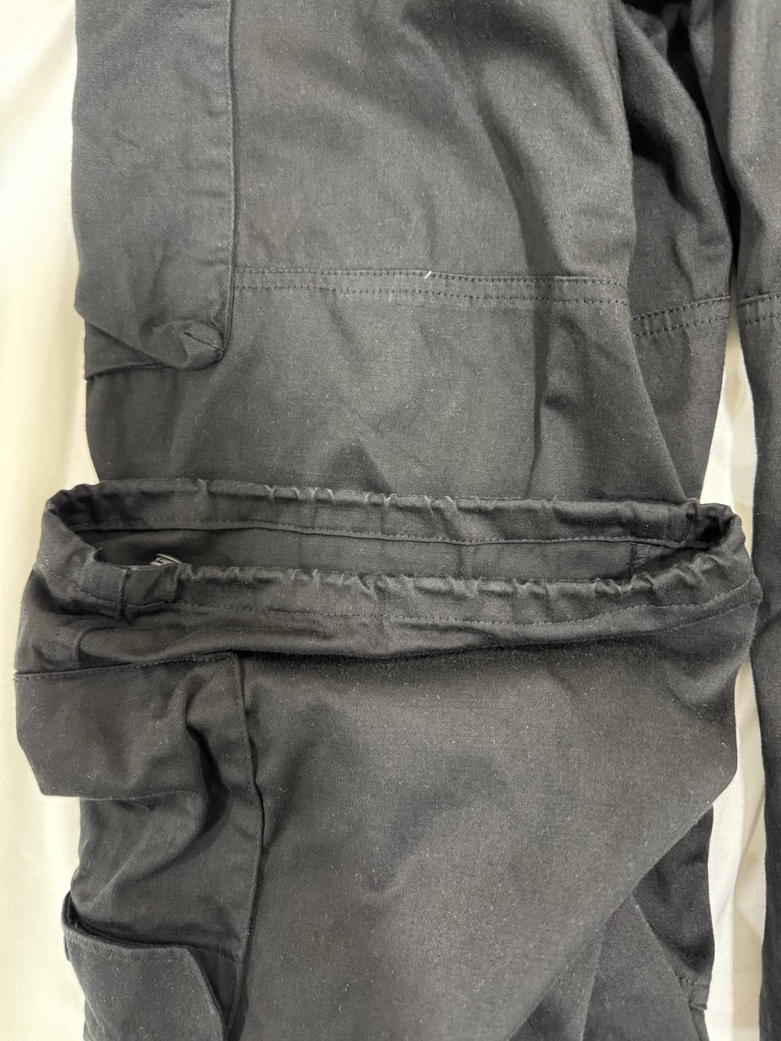 [3] Zip Cargo Work Pants Black 상품이미지10