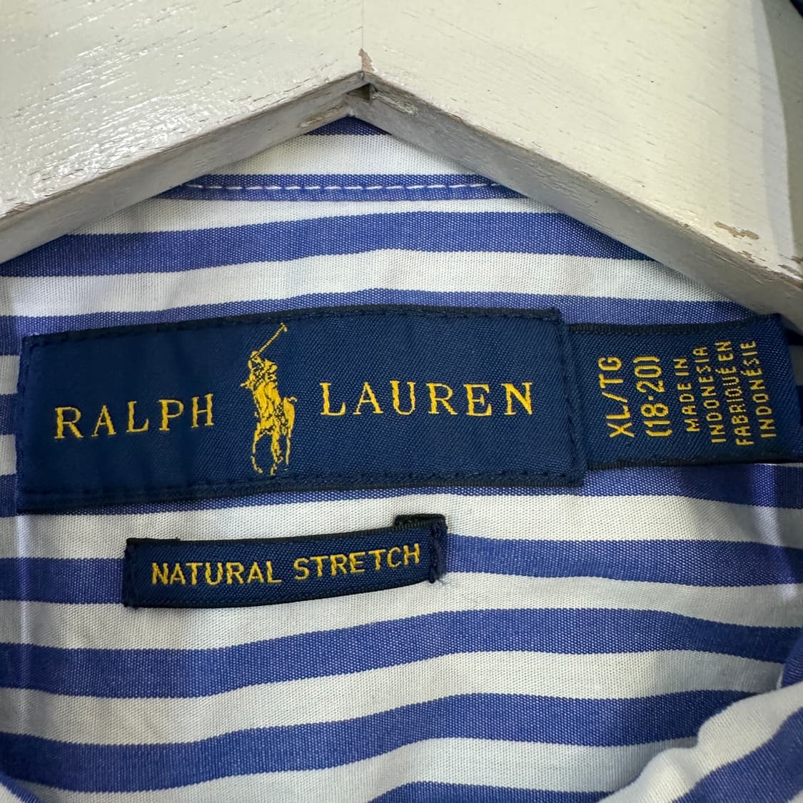 [18-20XL] 폴로 스트라이프 셔츠 상품이미지2