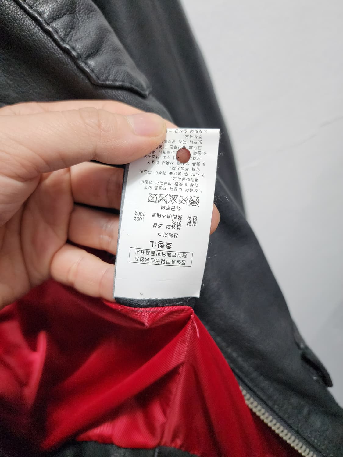 슈퍼드라이 리얼레더 스틸로고 가죽자켓 L 상품이미지8