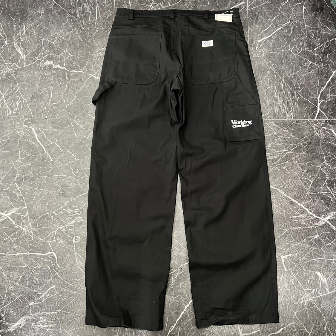 디키즈 x 리빌리 워킹클래스 히어로 카펜터 팬츠 블랙 상품이미지4