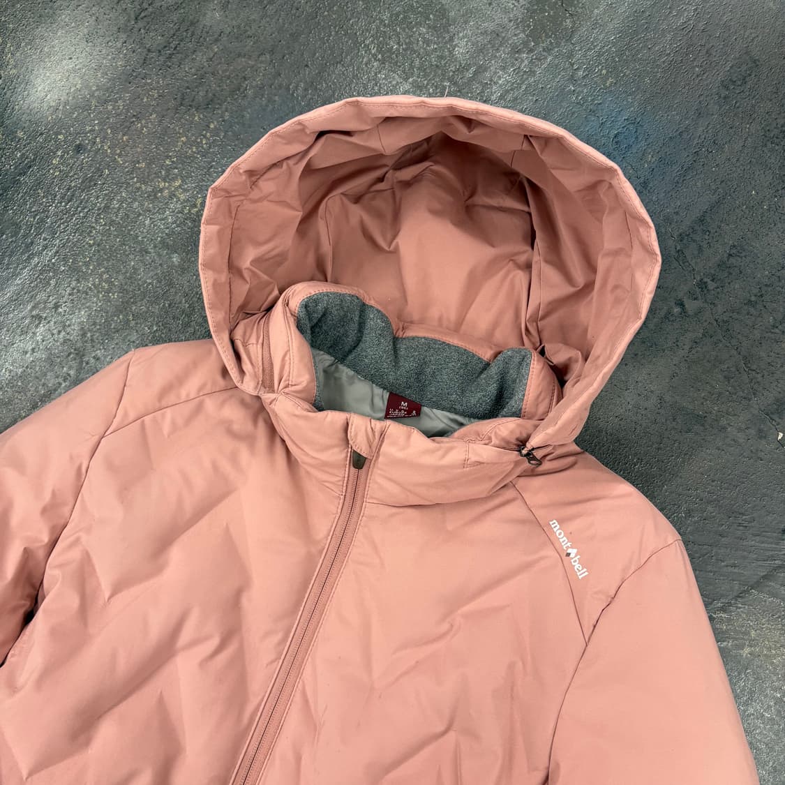 (90)몽벨경량패딩핑크 상품이미지3