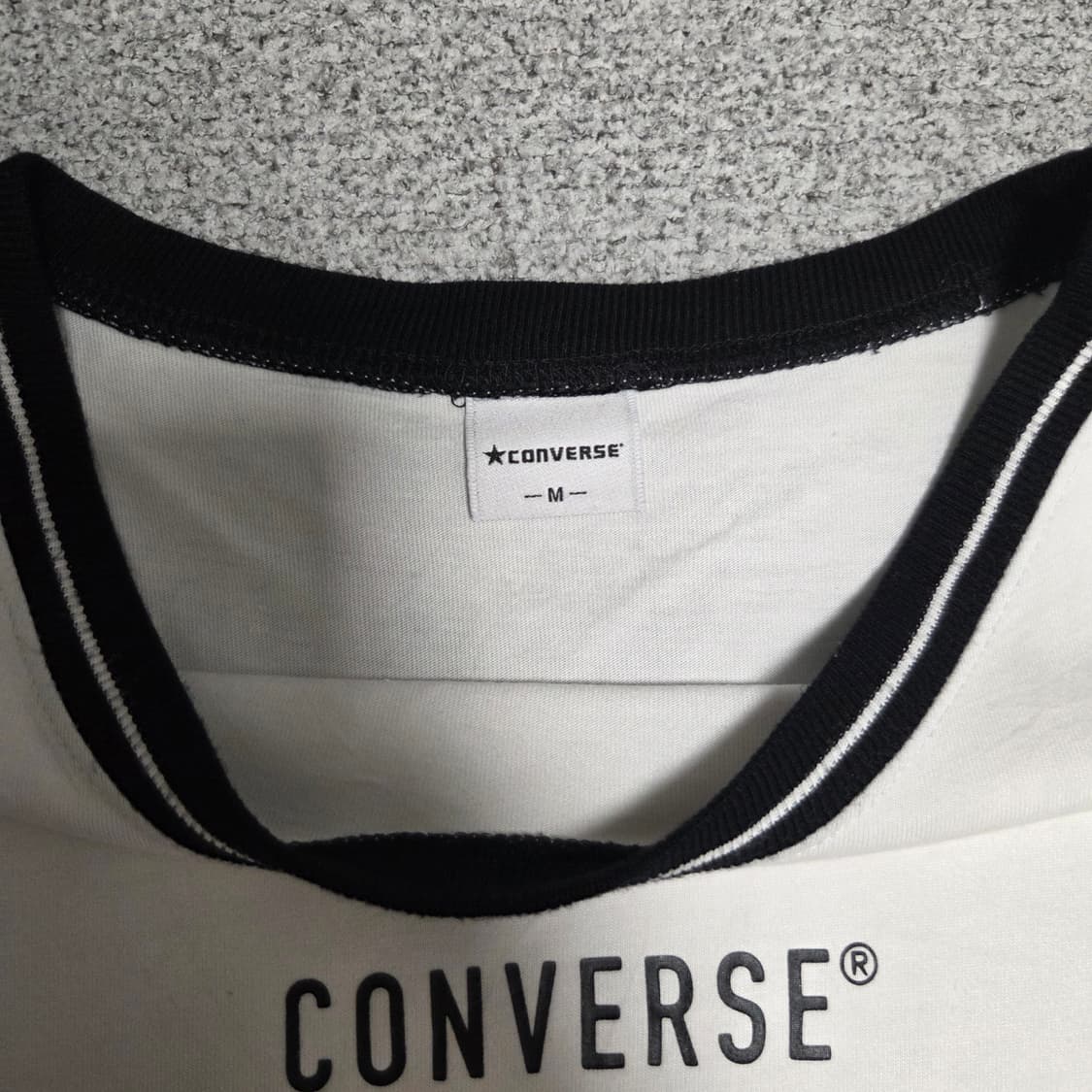 Converse 빈티지 반팔 티셔츠 M(95) 상품이미지4