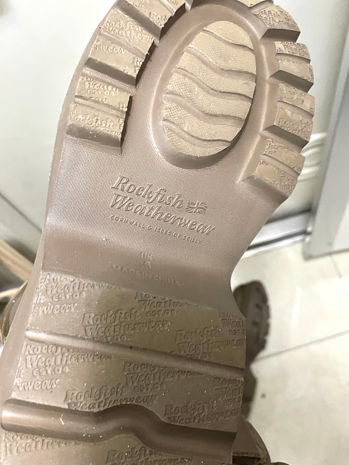 락피쉬웨더웨어 글리터 브라운장화 상품이미지4