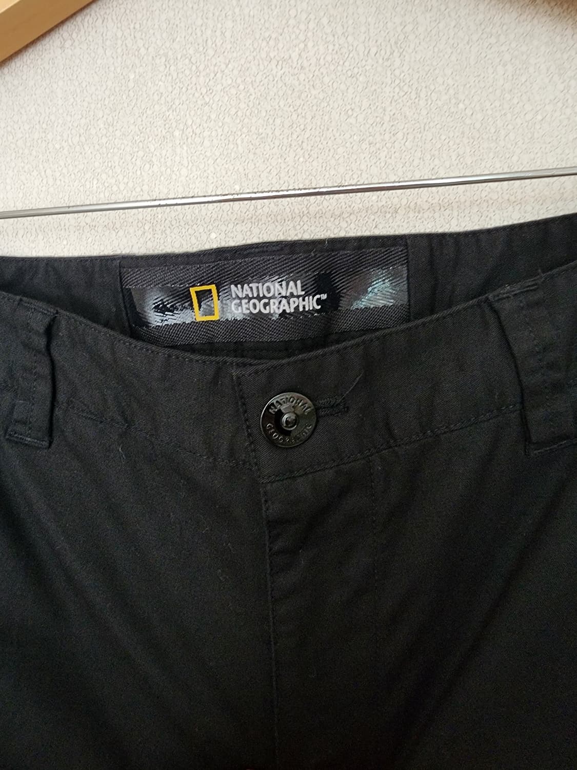 내셔널지오그래픽 카고 조거팬츠 블랙 91 상품이미지3