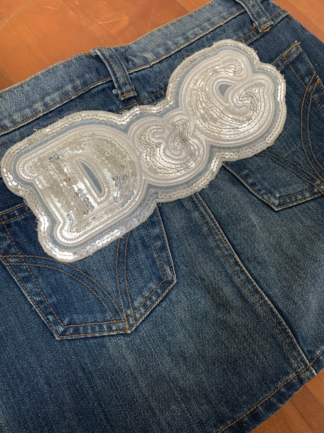 D&G 돌체앤 가바나 데님치마 상품이미지3