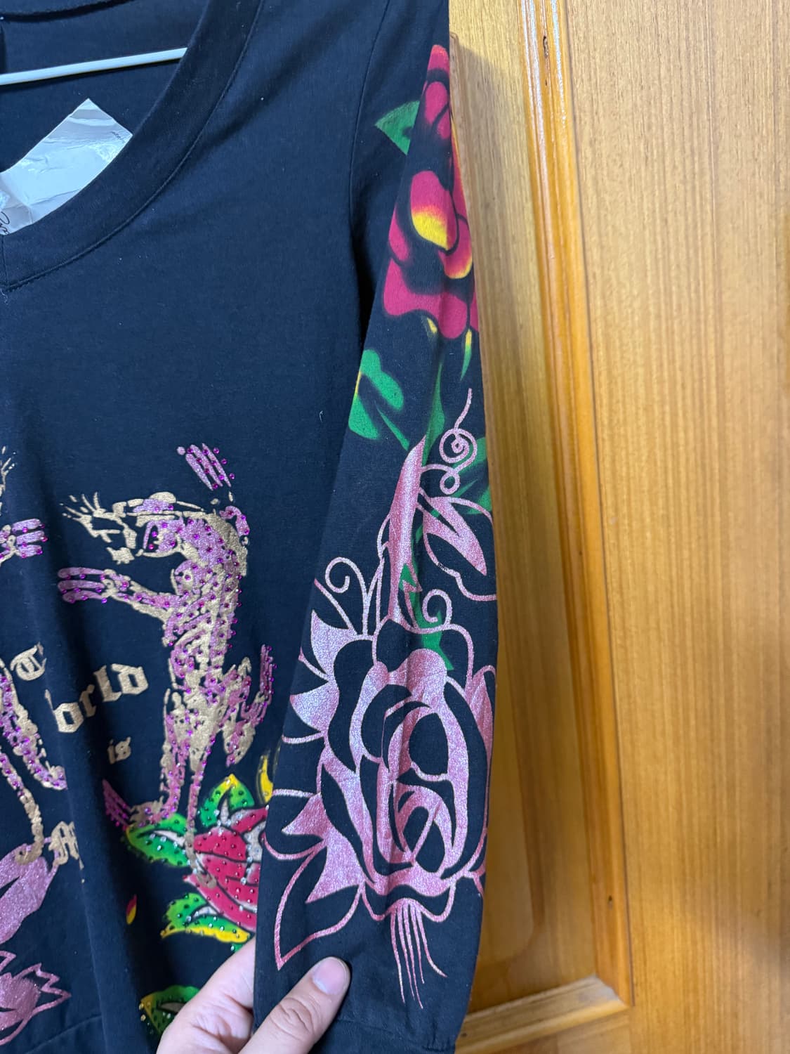 [M] 에드하디 롱슬리브 미니 원피스 상품이미지5