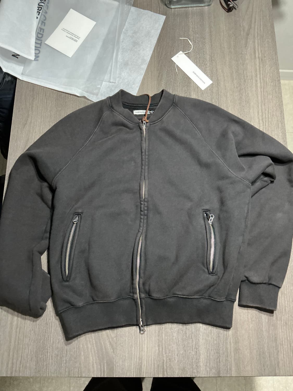 서피스 에디션 스웻 스타디움 자켓 M 상품이미지4