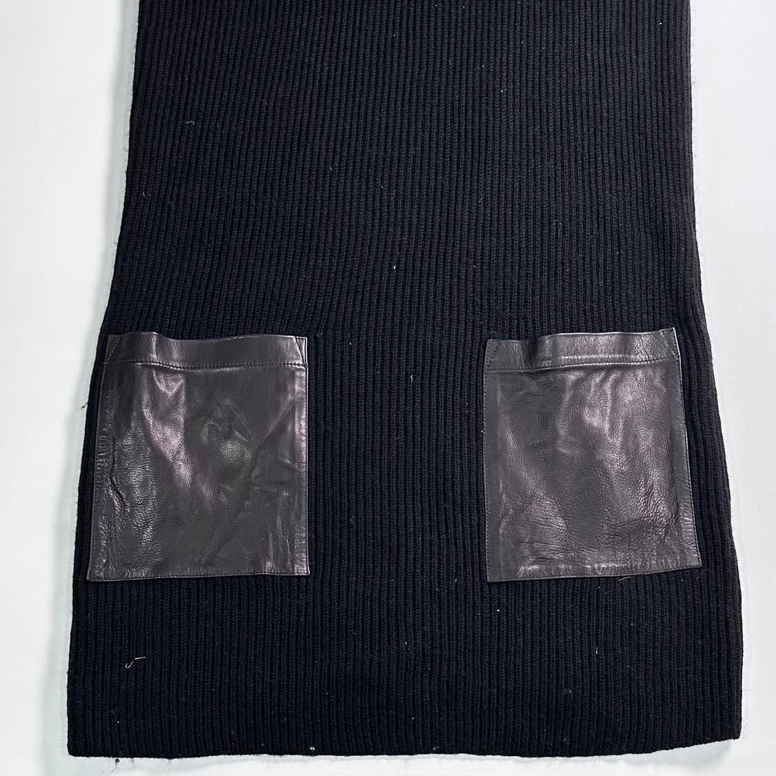 폴로 랄프로렌 울 터틀넥 레더포켓 원피스 상품이미지3