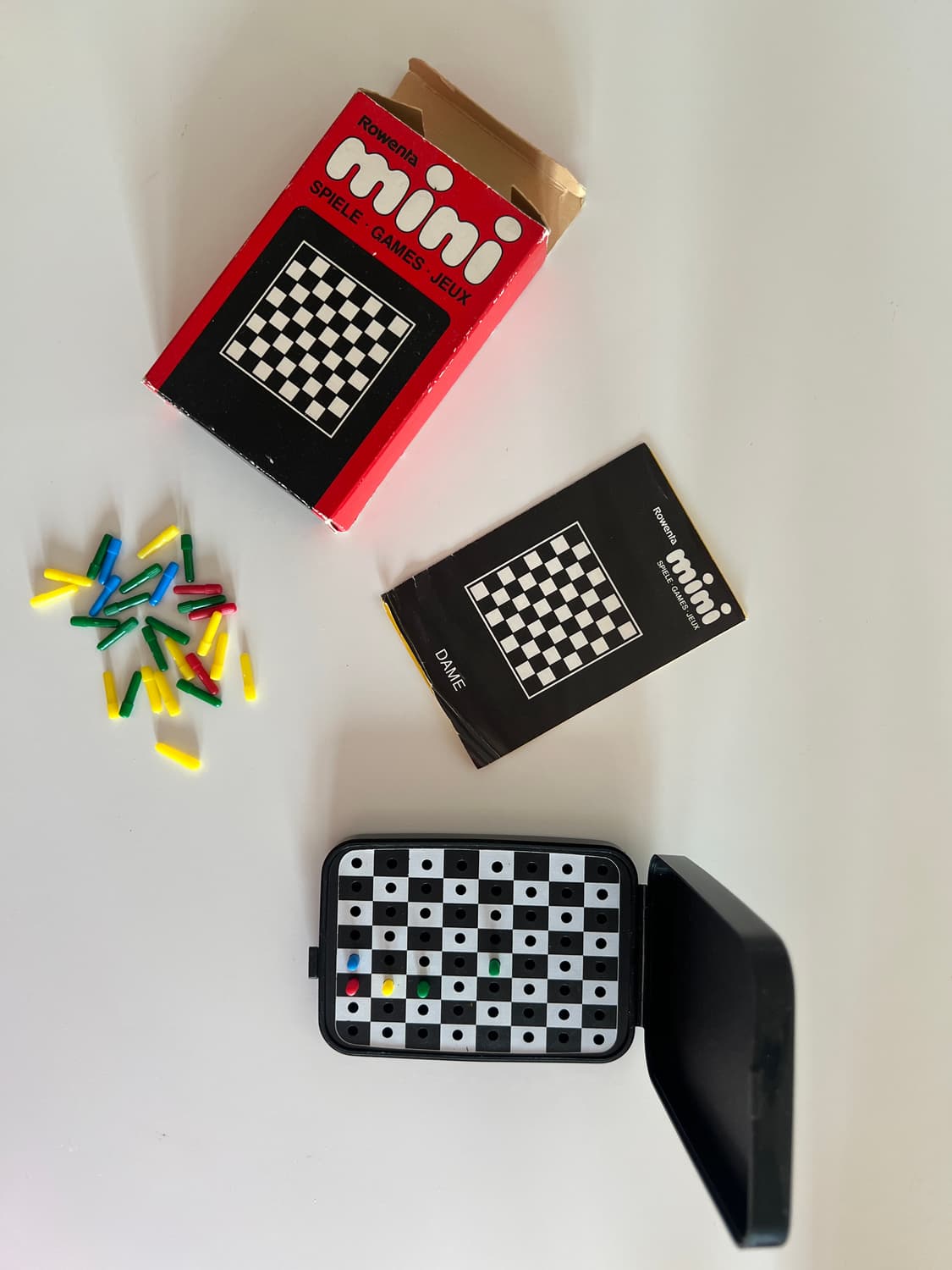 빈티지 보드게임 체커스 상품이미지5