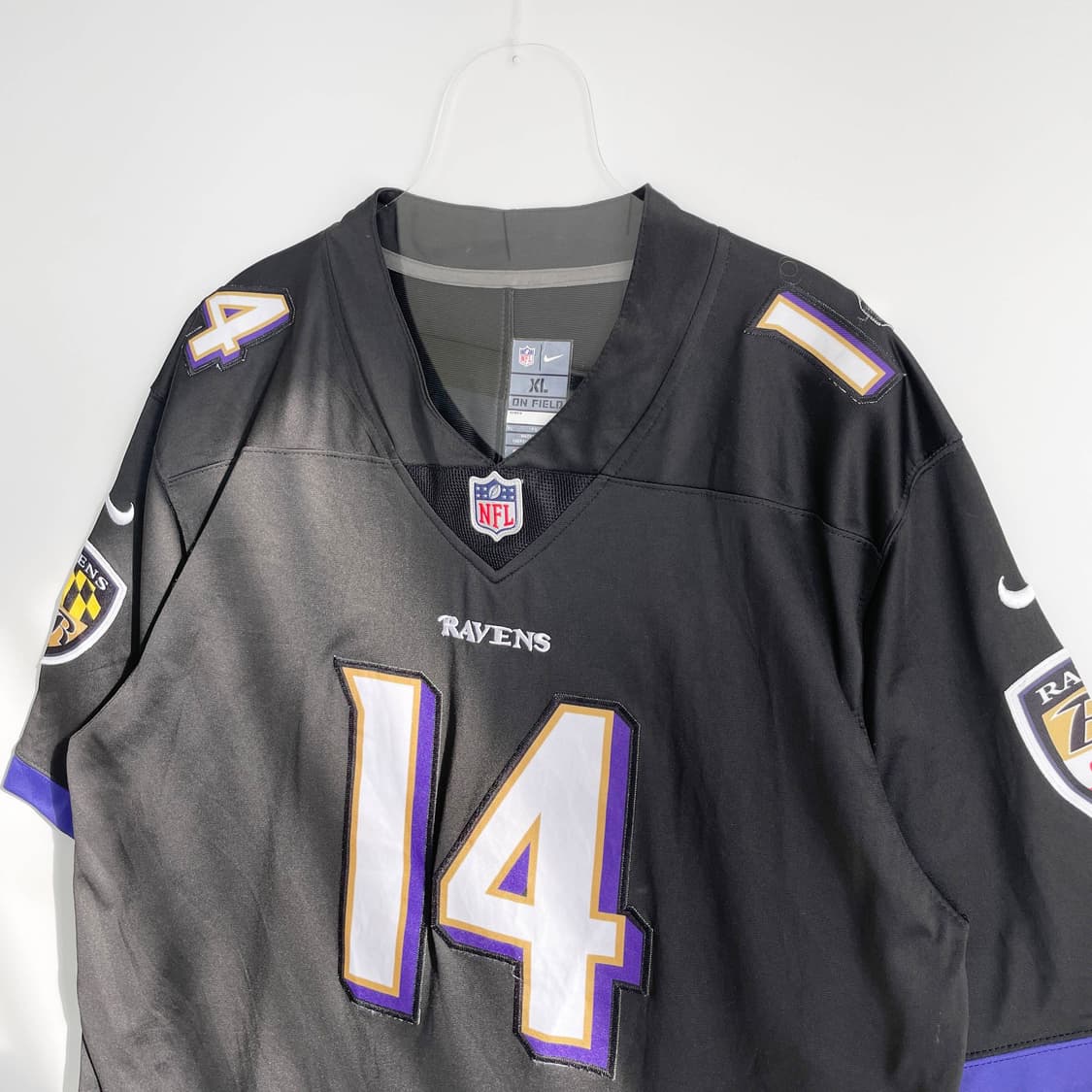 D2 나이키 NFL 볼티모어 레이븐스 카일 해밀턴 풋볼 저지 XL사이즈 상품이미지2