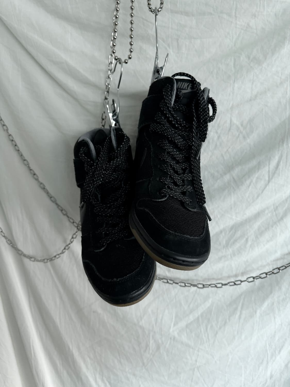 나이키 덩크 스카이하이 웨지힐 스니커즈 상품이미지4