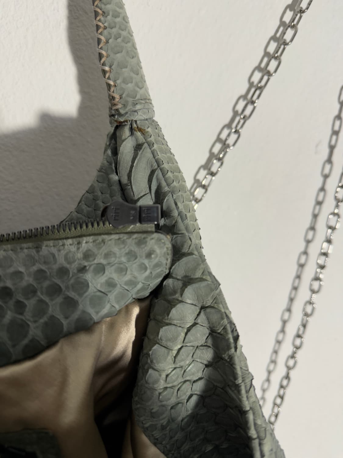 devi kroell 파이톤 레더 숄더백 상품이미지3