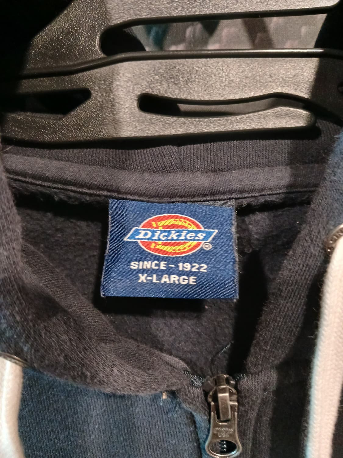 디키즈 기모 후드집업 네이비 상품이미지3