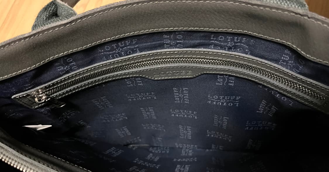 로터프 LOTUFF 가죽 토트백 상품이미지7