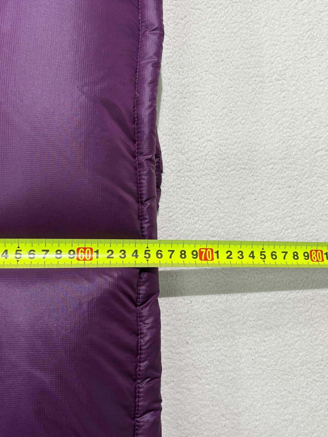 노스페이스 눕시 조끼 패딩 퍼플 90-95 사이즈 상품이미지5