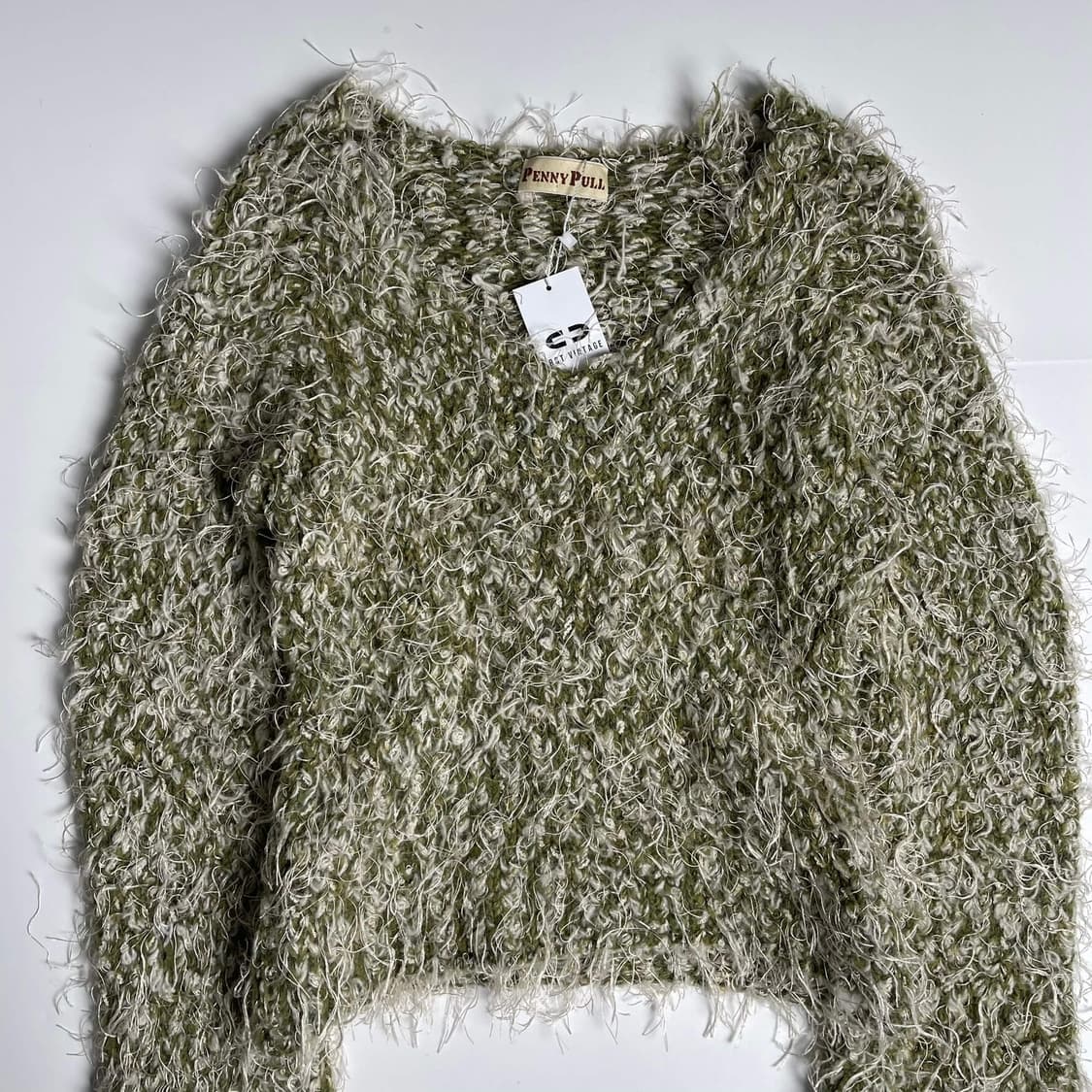 Penny pull 헤어리 울 블렌드 니트 (italy)   상품이미지2