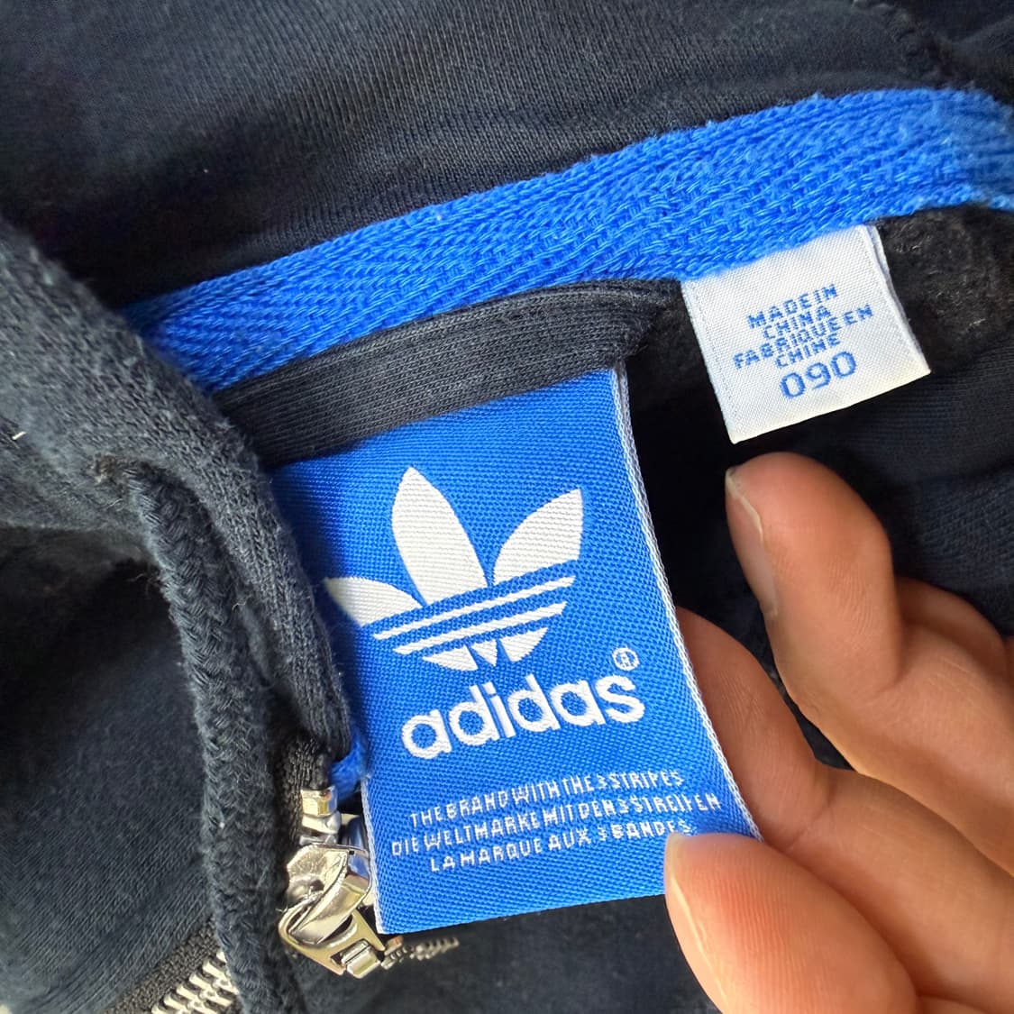 90 아디다스 트레포일 후드집업 0401T 상품이미지3