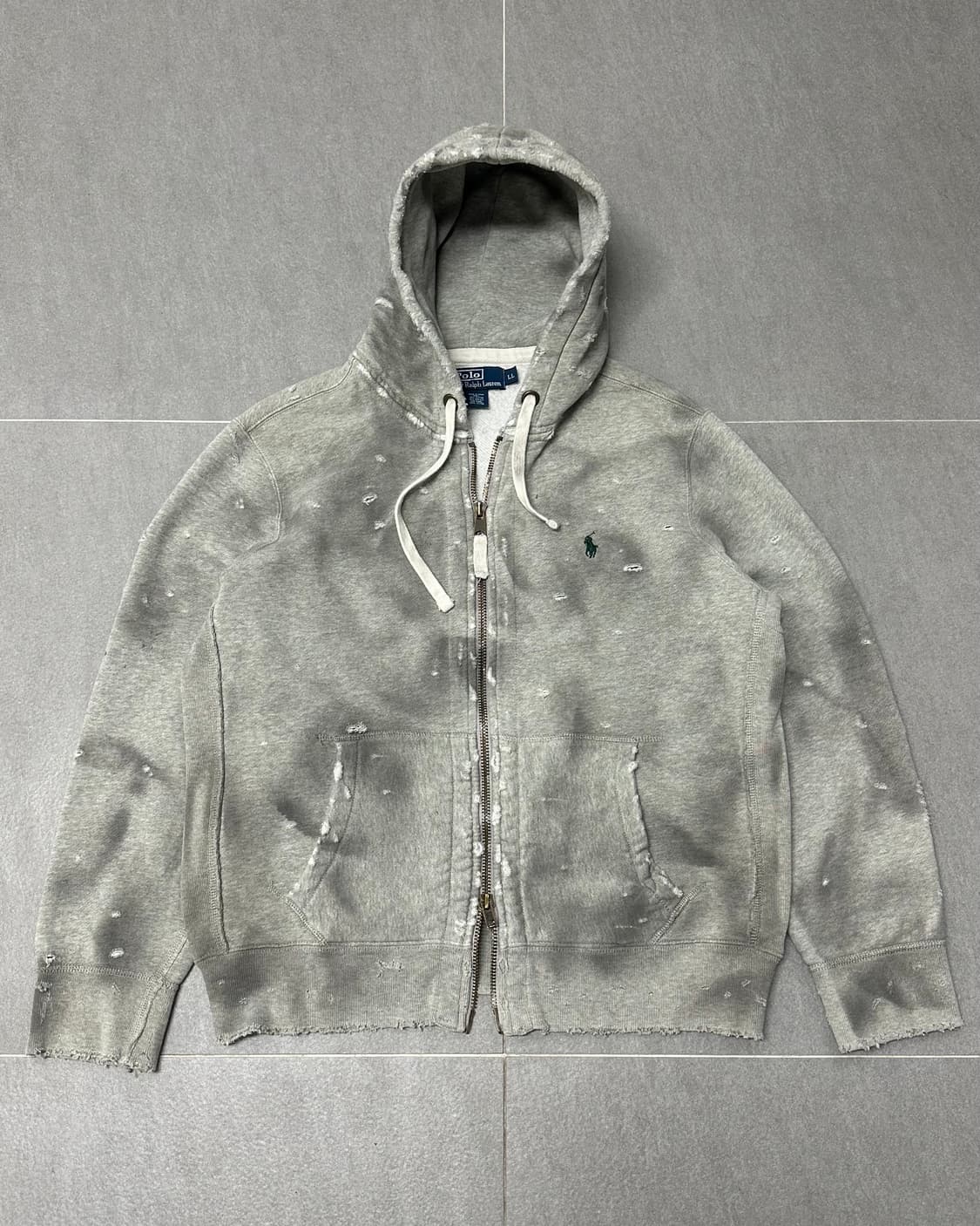 (L)폴로 커스텀 후드 집업-M2012 상품이미지1