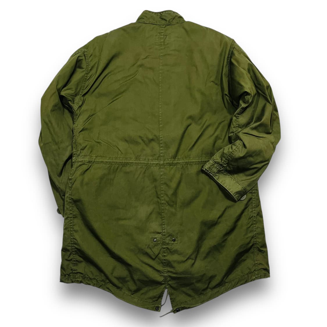 M-65 미군 피쉬테일 카키 개파카 (S) 상품이미지4