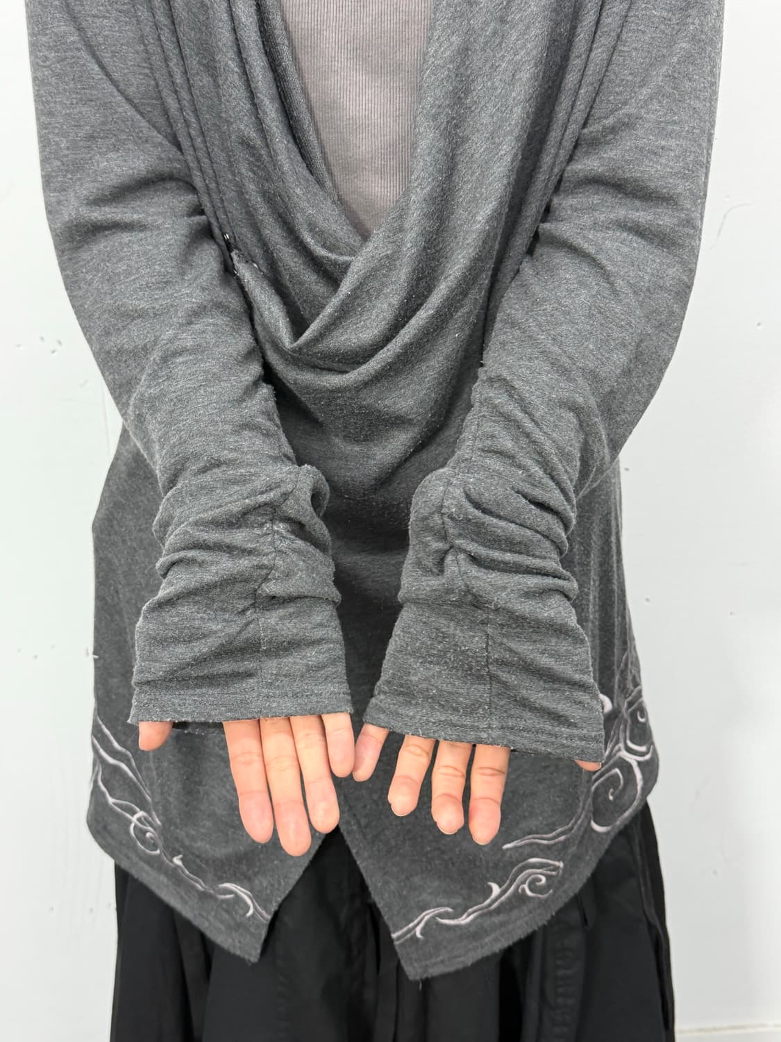 Tornado Mart drape cardigan 상품이미지4