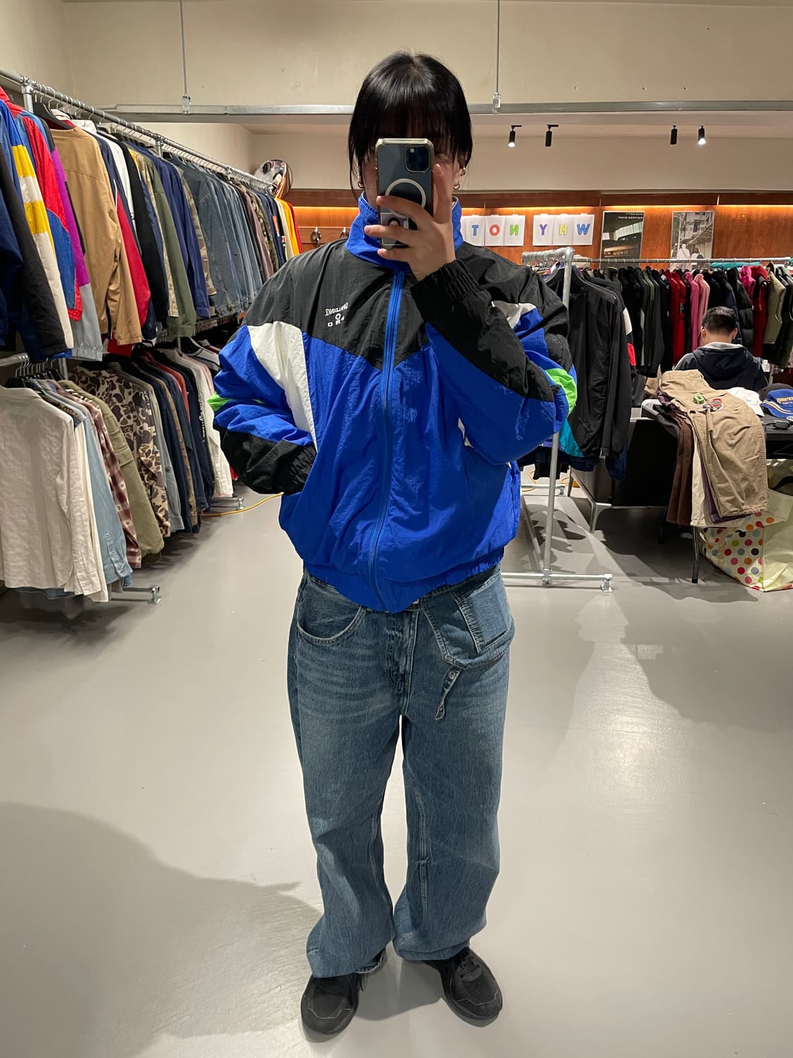 90's 올드스쿨 바람막이   상품이미지6