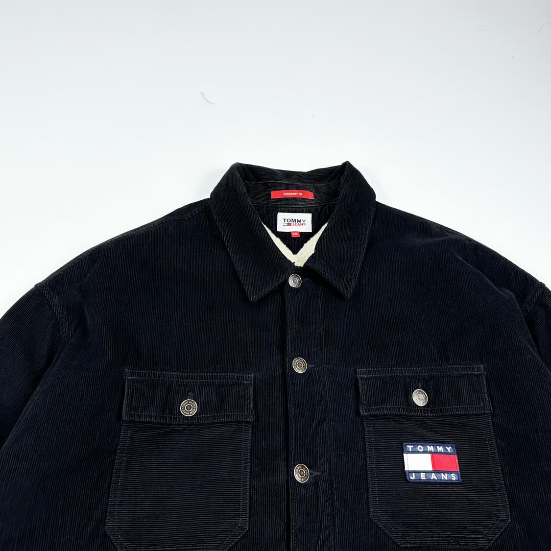 타미힐피거 양털 코듀로이 자켓 블랙 2XL 상품이미지2