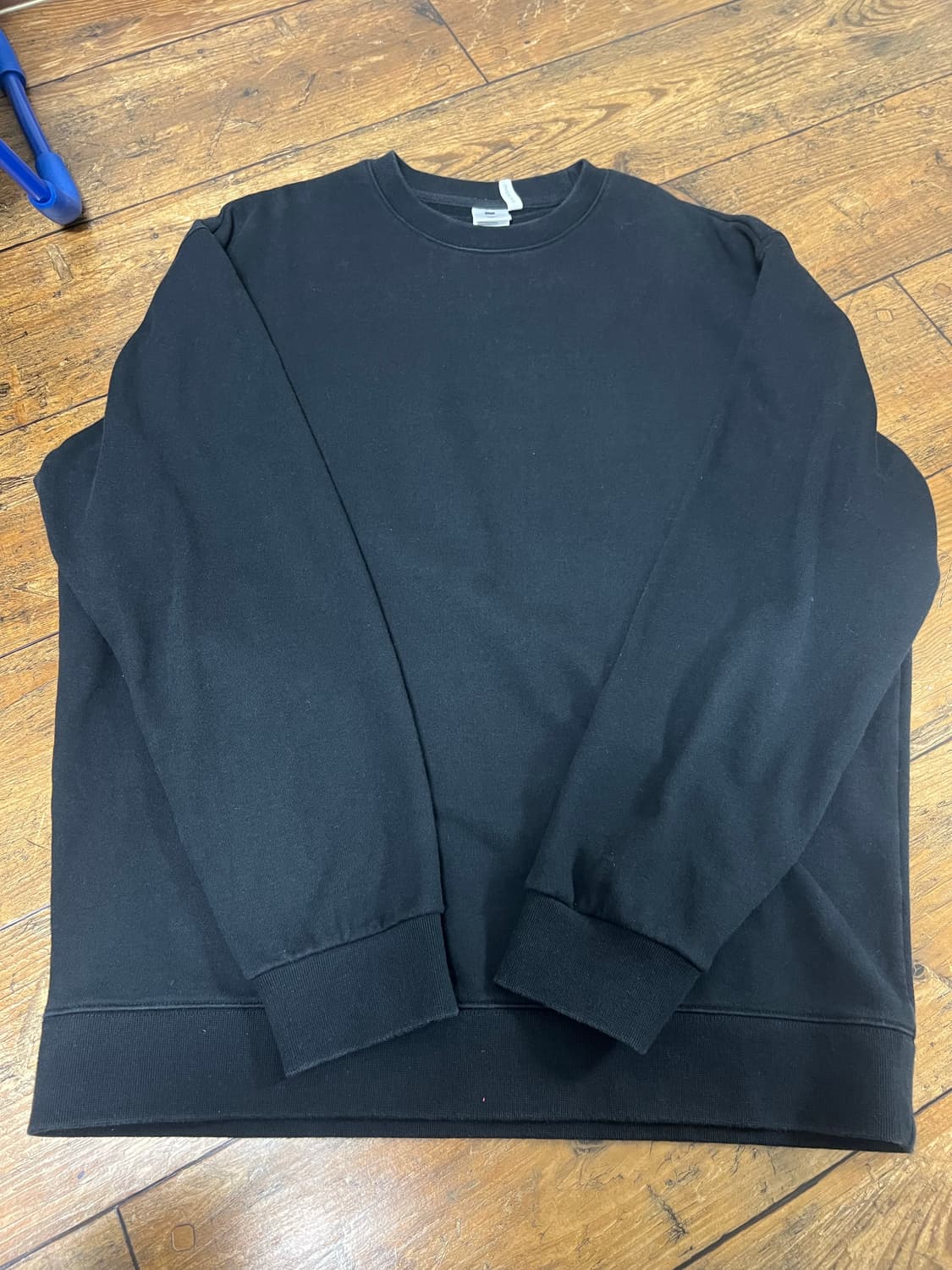 퍼스널팩 맨투맨 블랙 XL 상품이미지1