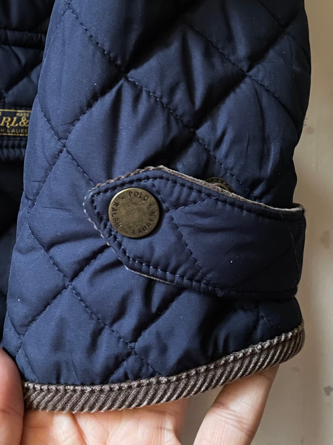 폴로 랄프로렌 보이즈 퀼팅 자켓 XL 상품이미지6