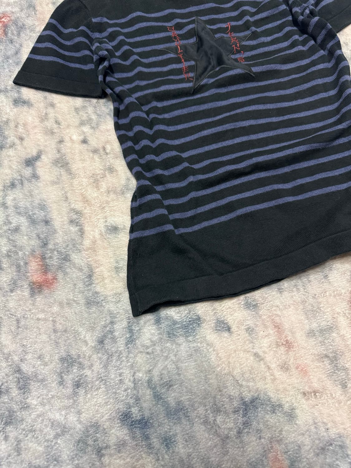 90s jean paul gaultier star stripe half  상품이미지5