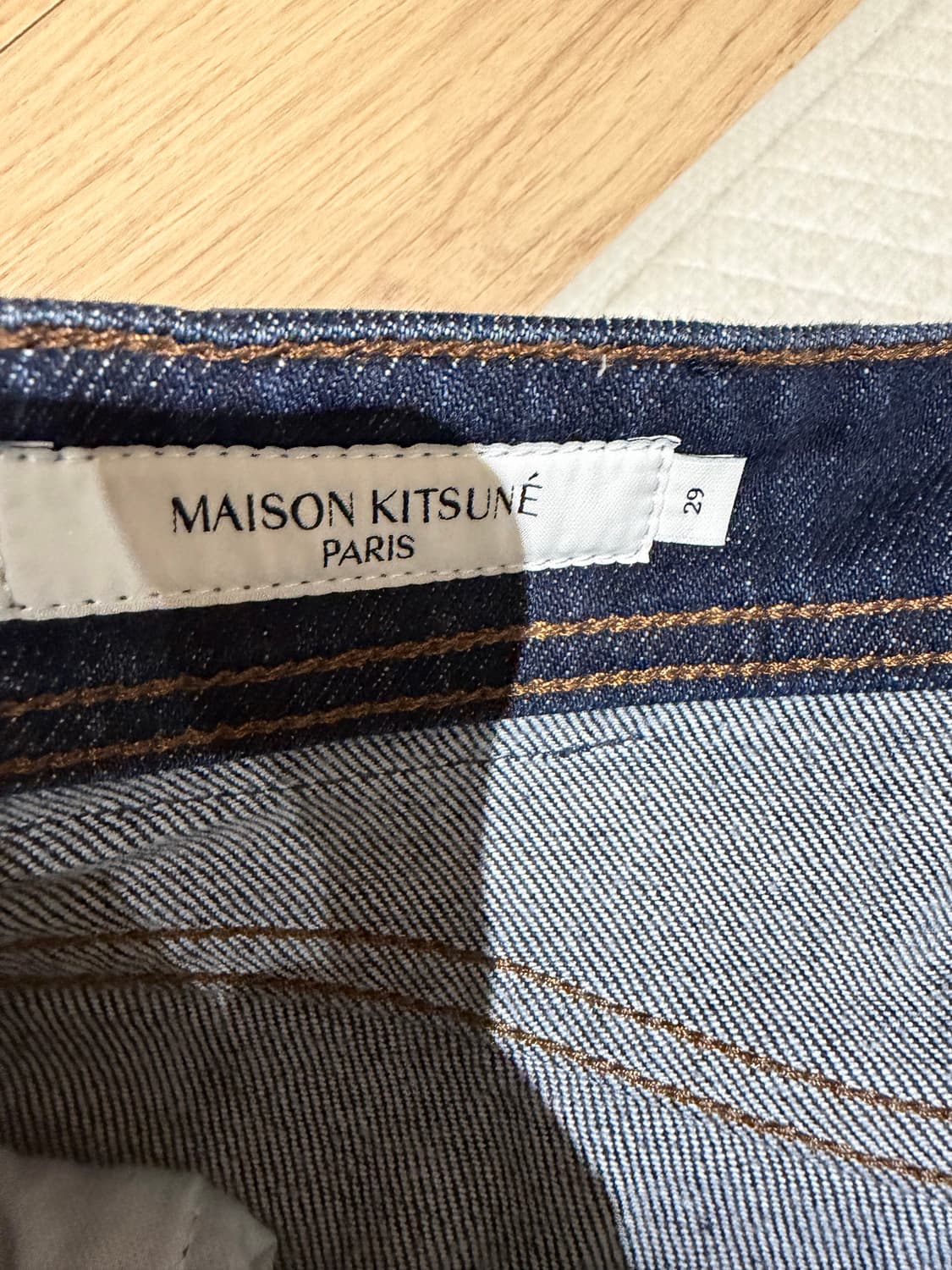 Maison Kitsune 메종키츠네 데님팬츠 상품이미지3