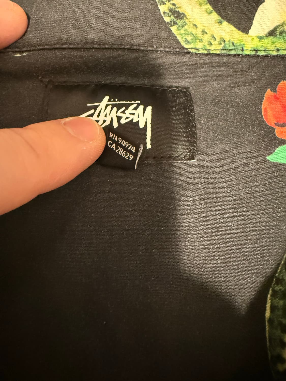 스투시 Stüssy Skull & Snake Shirt XL 상품이미지5