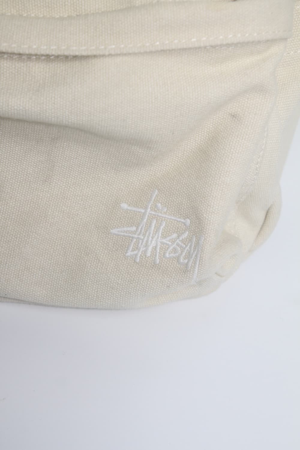 스투시 캔버스 아이보리 백팩  상품이미지4