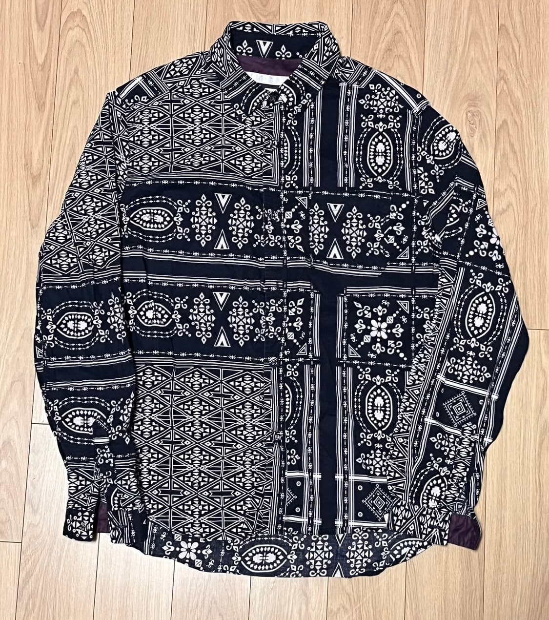 White Mountaineering 페이즐리 셔츠 2 상품이미지1