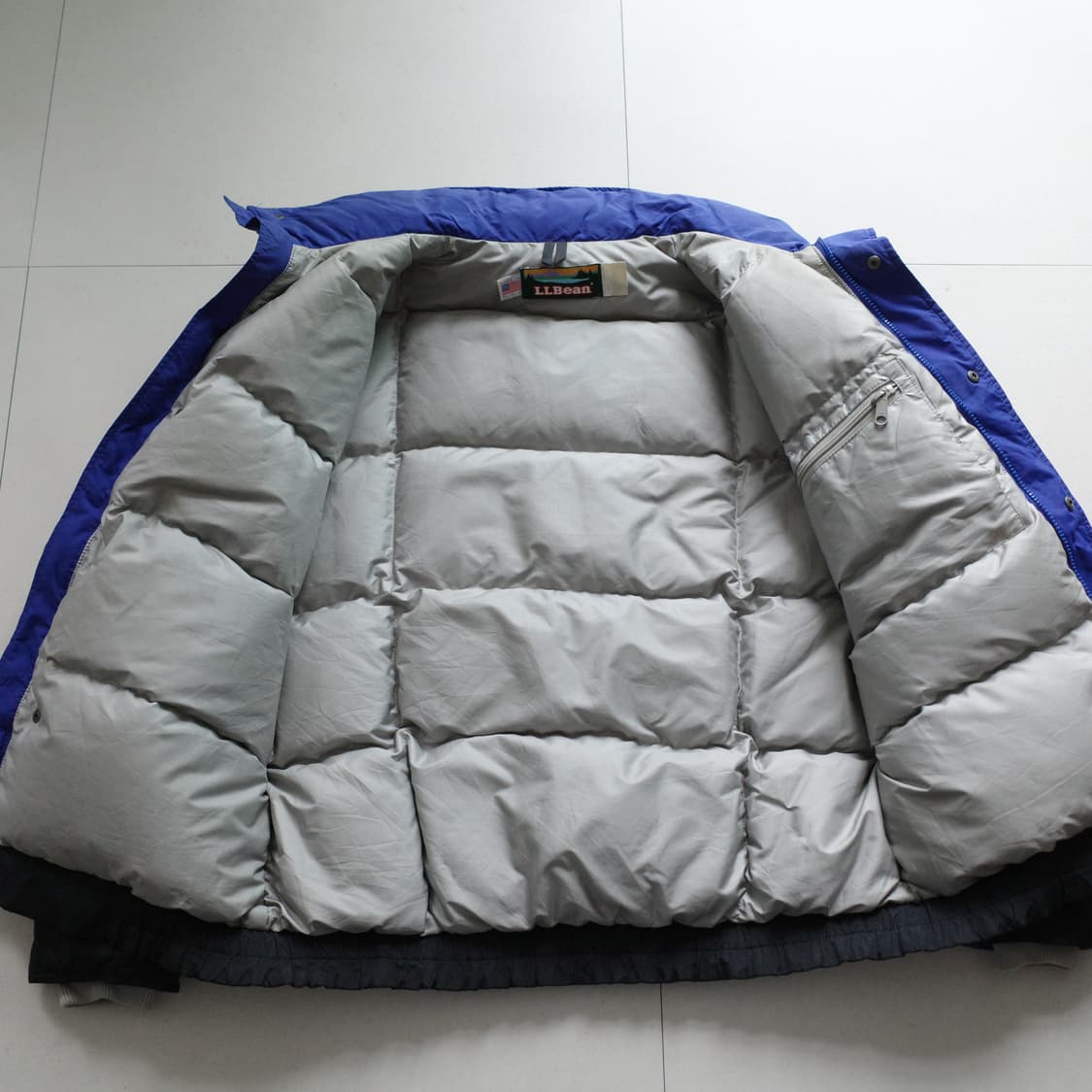 80s 엘엘빈 빈티지 구스다운 자켓 L (Made in USA) 상품이미지5