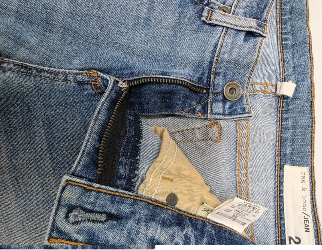 Rag&Bone 랙앤본 드레 캡 Capri진 팬츠 청바지 25.6 상품이미지4